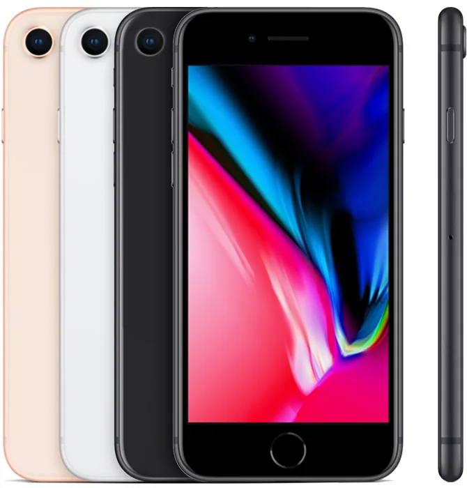 iPhone 8 — Gold, silver, space gray, (PRODUCT)RED